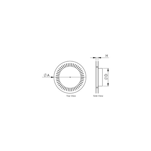 DLR Double Layer Round Ceiling Diffuser - Image 2