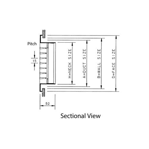 GA Linear Bar Grille - Image 3